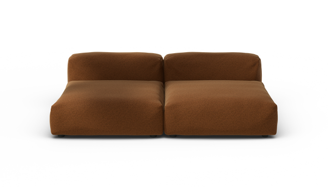 vetsak | Sofa Set 01 Large - Pebble - Sundried | Modular Sofa | 3.5 Seater