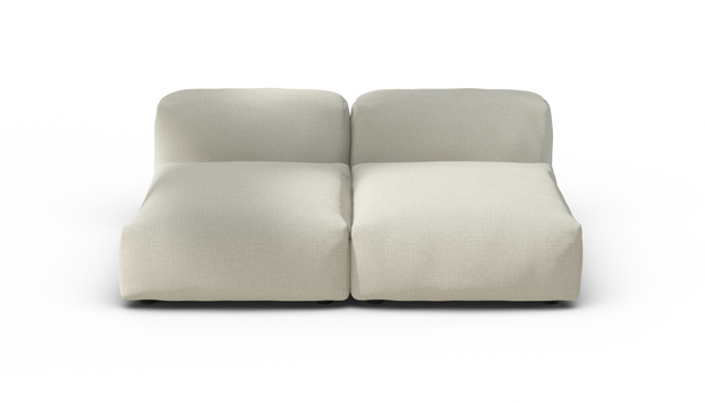 vetsak | Sofa Set 01 Medium - Breeze - Ecru | Modular Sofa | 2.5 Seater