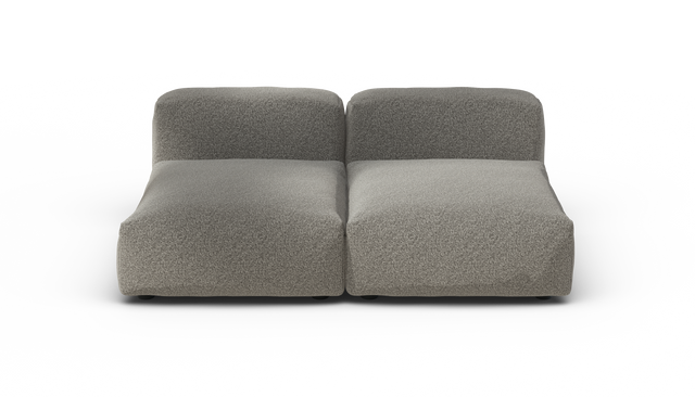 vetsak | Sofa Set 01 Medium - Pebble - Platinum | Modular Sofa | 2.5 Seater
