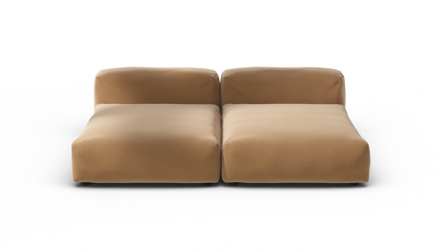 vetsak | Sofa Set 01 XLarge - Pique - Wheat | Modular Sofa | 3.5 Seater