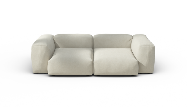 vetsak | Sofa Set 02 Medium - Breeze - Ecru | Modular Sofa | 2.5 Seater | Big Sofa