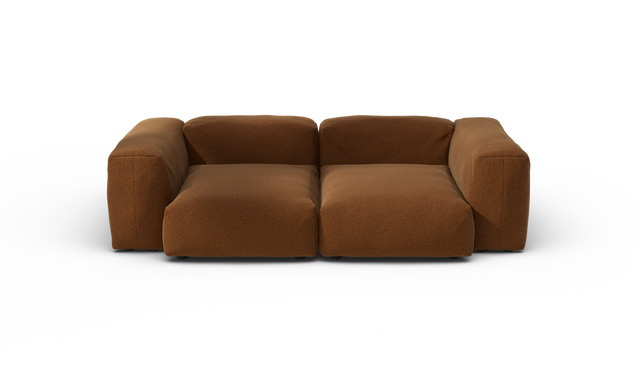 vetsak | Sofa Set 02 Medium - Pebble - Sundried | Modular Sofa | 2.5 Seater | Big Sofa