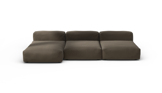 vetsak | Sofa Set 04 - Breeze - Brown | Modular Sofa | 5 Seater | Big Sofa