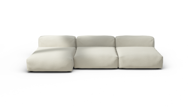 vetsak | Sofa Set 04 - Breeze - Ecru | Modular Sofa | 5 Seater | Big Sofa