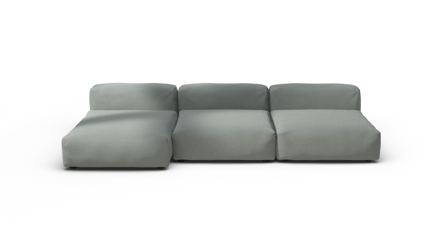 vetsak | Sofa Set 04 - Breeze - Sage | Modular Sofa | 5 Seater | Big Sofa