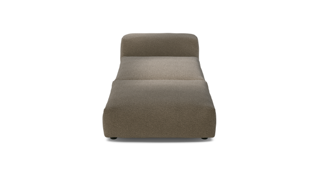 vetsak | Sofa Set 07 - Sun Lounger - Loop Loop - Taupe | Modular Sofa | 2 Seater | Daybed | Chaiselounge