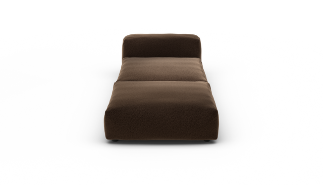 vetsak | Sofa Set 07 - Sun Lounger - Pebble - Umber | Modular Sofa | 2 Seater | Daybed | Chaiselounge
