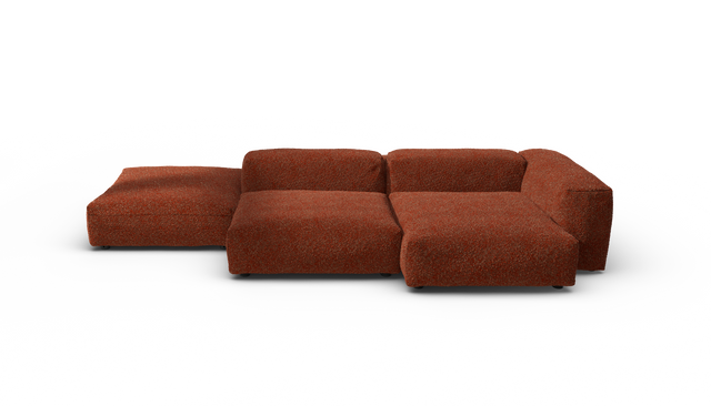 vetsak | Sofa Set 09 - The Island - Nub - Sienna | Modular Sofa | 7 Seater | Sofa Island