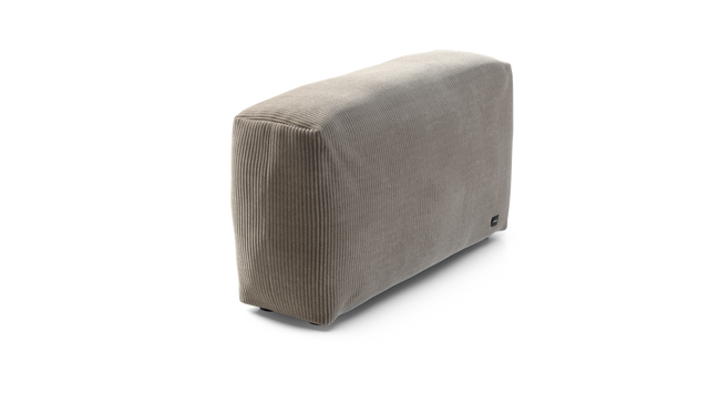 vetsak | Cover Sofa Side Large - Cord Velour - Platinum
