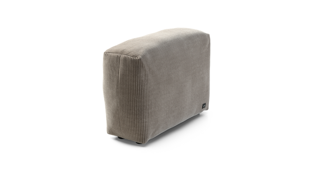 vetsak | Cover Sofa Side Medium - Cord Velour - Platinum