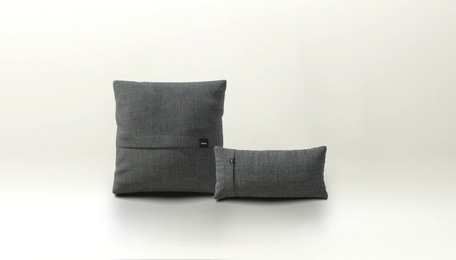 Pillow Set 1 - Pique - Dark Grey