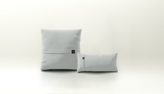 Pillow Set 1 - Pique - Light Grey