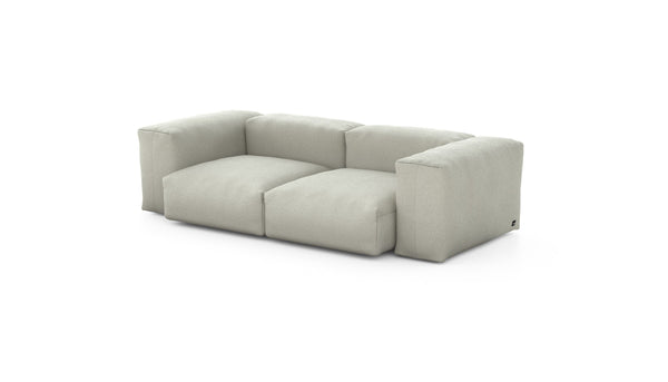 Preset two module sofa - linen - stone - 230cm x 115cm