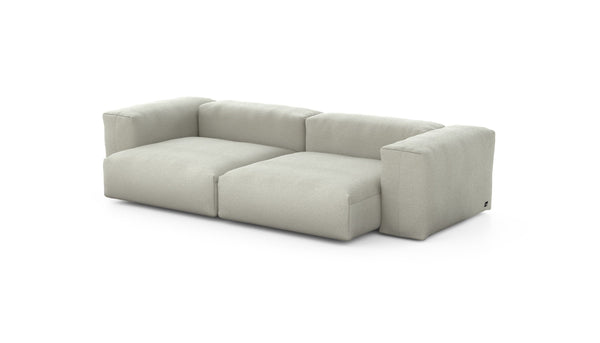 Preset two module sofa - linen - stone - 272cm x 136cm