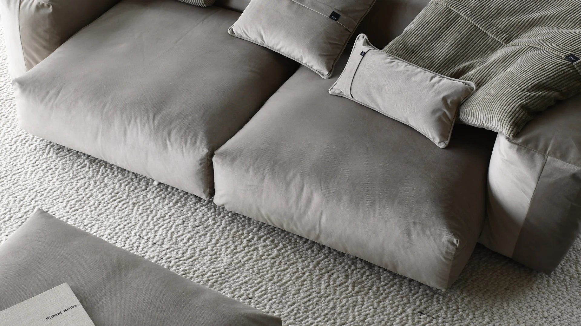 Vetsak Beanbag Medium Velvet dark grey – vetsak®