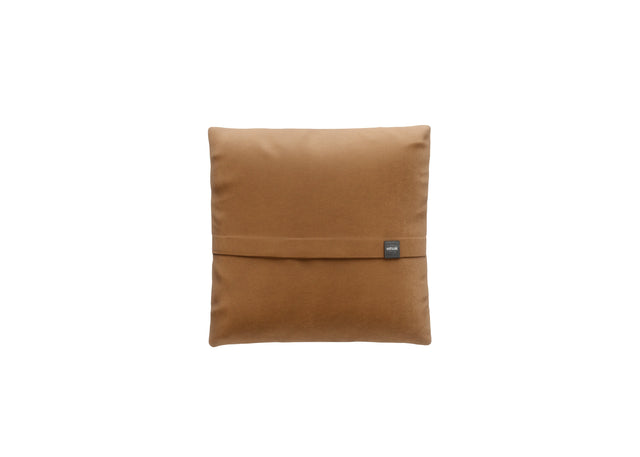 big pillow - leather  -  brown