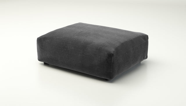 vetsak | Cover Sofa Seat Large - Cord Velour - Dark Grey