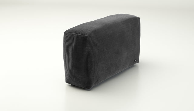 vetsak | Cover Sofa Side Large - Cord Velour - Dark Grey