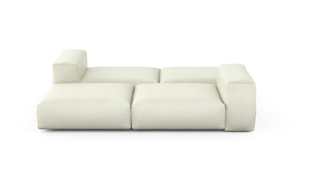 Preset double lounger - pique - creme - 241cm x 210cm