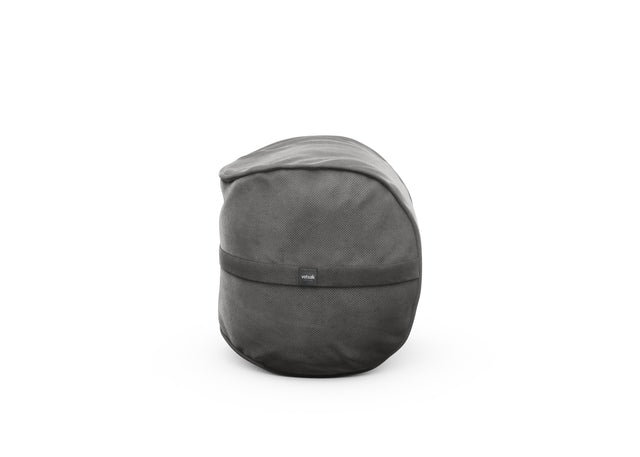 footsak cover - velvet - dark grey - 60cm x 45cm