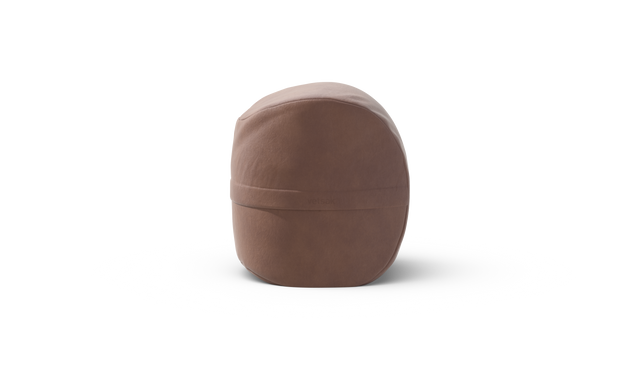 vetsak | Footsak - Leather - Stone