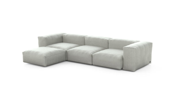 Preset four module chaise sofa - pique - light grey - 314cm x 199cm