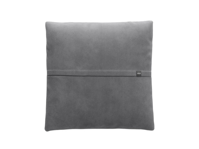 jumbo pillow - cord velour - light grey - 100cm x 100cm