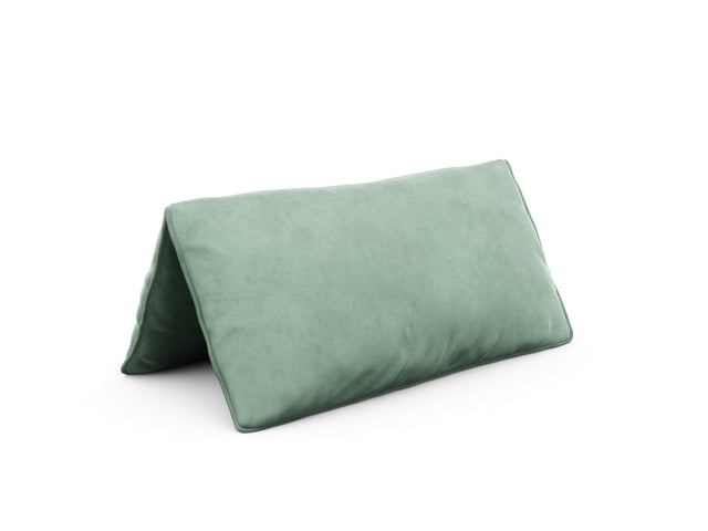jumbo pillow - velvet - mint - 100cm x 100cm