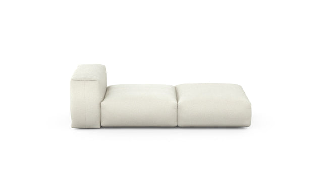 Preset lounger - linen - platinum - 199cm x 84cm