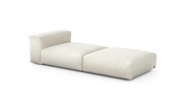 Preset lounger - linen - platinum - 241cm x 105cm