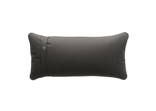 pillow - canvas - dark grey