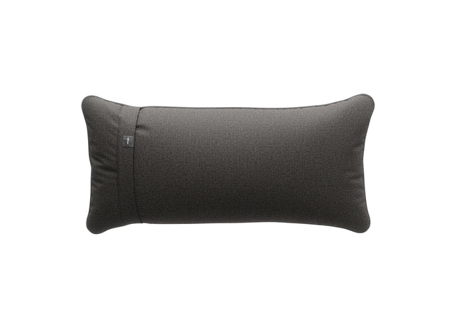 pillow - canvas - dark grey