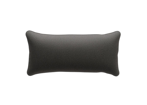 pillow - canvas - dark grey