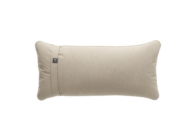 pillow - linen - platinum