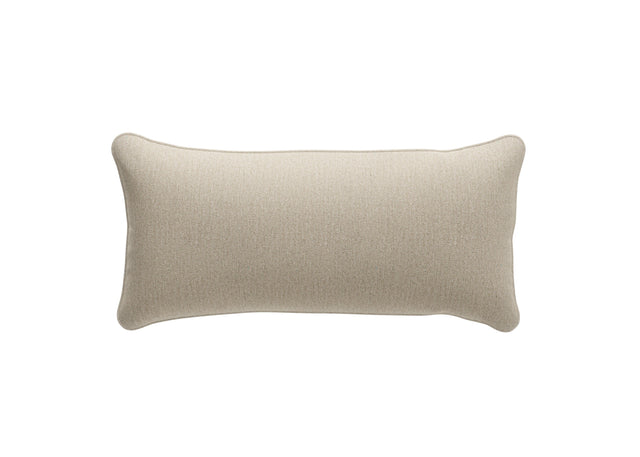 pillow - linen - platinum