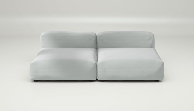 vetsak | Sofa Set 01 Large - Pique - Light Grey | Modular Sofa | 3.5 Seater