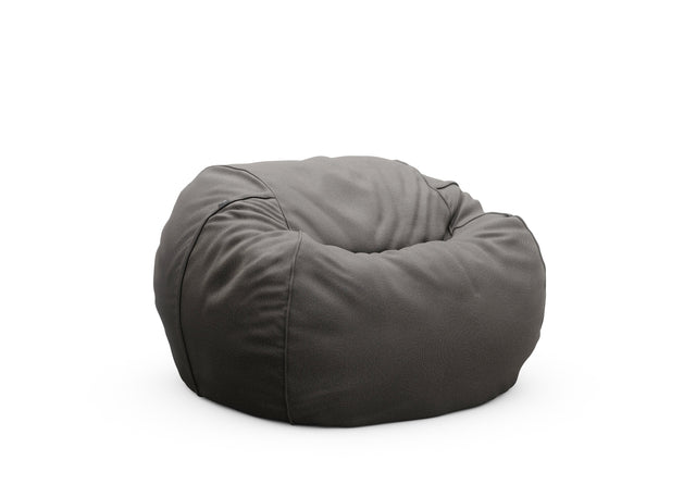 the beanbag - canvas - dark grey