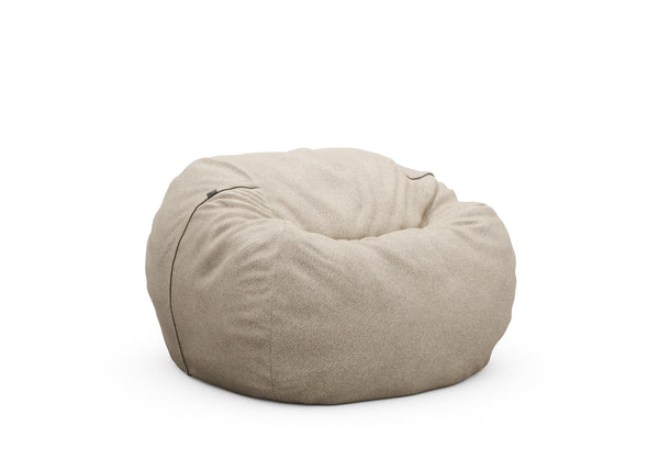 the beanbag - knit - stone