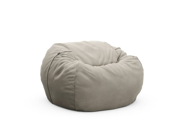 the beanbag - linen - stone