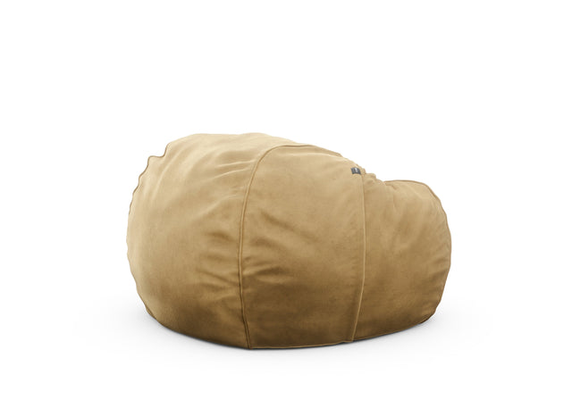 the beanbag - velvet - caramel