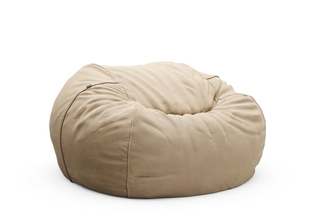 the jumbo beanbag - canvas - beige