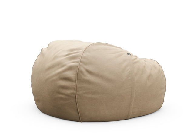 the jumbo beanbag - canvas - beige