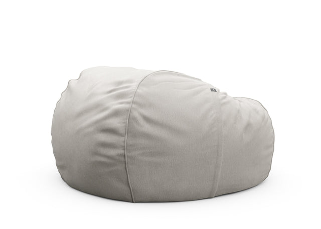 the jumbo beanbag - canvas - light grey