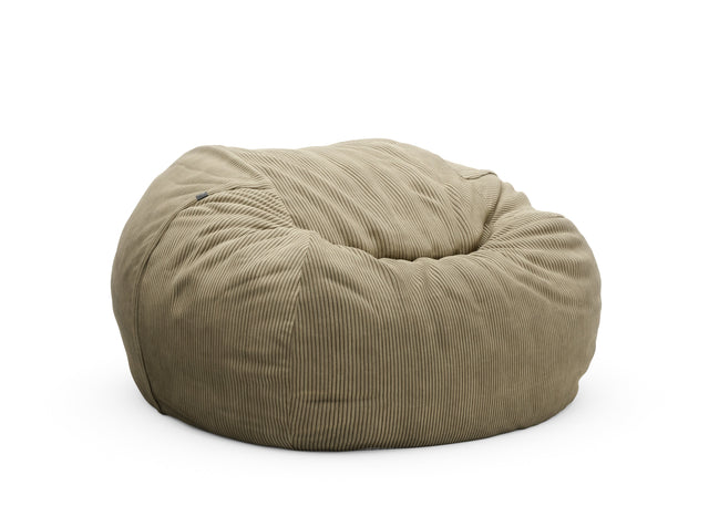 the jumbo beanbag - cord velours - khaki