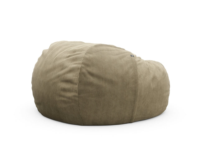 the jumbo beanbag - cord velours - khaki