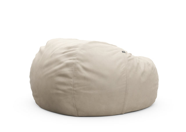 the jumbo beanbag cover - knit - beige - 140cm x 90cm