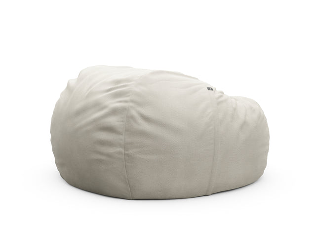 the jumbo beanbag cover - knit - creme - 140cm x 90cm