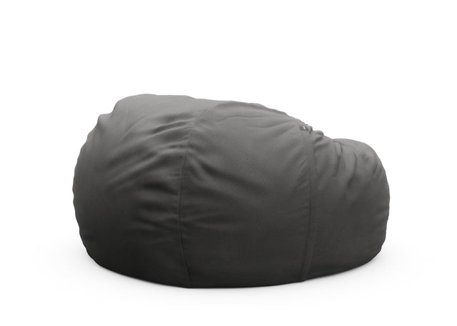 the jumbo beanbag cover - knit - dark grey - 140cm x 90cm