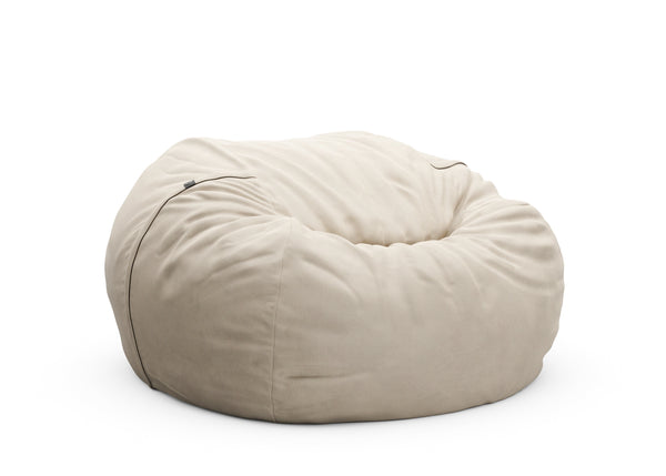 the jumbo beanbag - knit - beige
