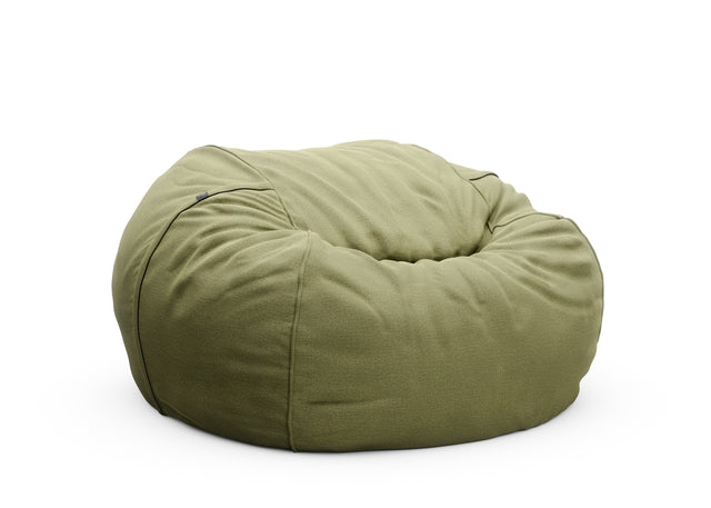 the jumbo beanbag - linen - olive